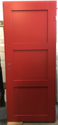 Дверь SWEDOOR by Jeld-Wen UNIQUE 505, цвет красный NCS S 2570-Y90R, М9*21, №30