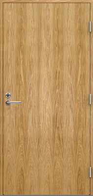 Теплая входная дверь SWEDOOR by Jeld-Wen Function Bering Eco шпон дуба