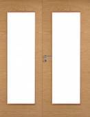 Дверь SWEDOOR by Jeld-Wen модель Stable 410 Двустворчатая дверь, Шпонированная
