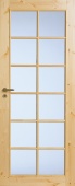 Дверь сосновая SWEDOOR by Jeld-Wen Tradition 58, M9x21, Сосна прозрачный лак