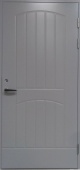 Теплая входная дверь SWEDOOR by Jeld-Wen Function F2000, светло-серая (цвет RR22),  М10x21,  Левая