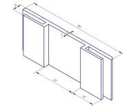 Добор E150 телескопический с обеих сторон