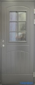 Теплая входная дверь SWEDOOR by Jeld-Wen Function F2000 W71, темно-серая (цвет - RR23),  М9x21,  Правая