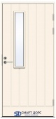 Теплая входная дверь SWEDOOR by Jeld-Wen Function F1894 W22, М10x21, Правая, Белый NCS S 0502-Y