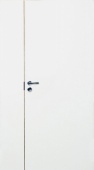 Ответная часть белой гладкой двери SWEDOOR by Jeld-Wen Easy 201 3х21