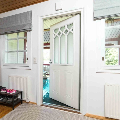 Теплая входная дверь SWEDOOR by Jeld-Wen Classic Corelli Eco фотография