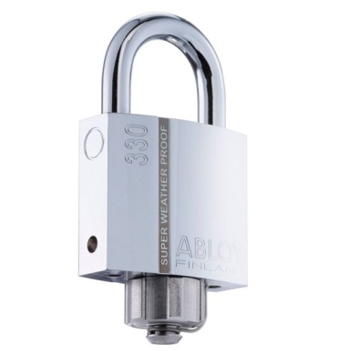 Всепогодный навесной замок PLM330/25 T Abloy