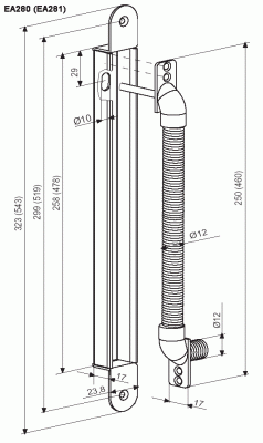 Кабелепроход Abloy (Аблой) EA280