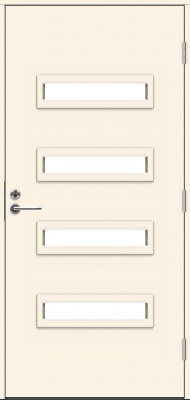 Теплая входная дверь SWEDOOR by Jeld-Wen Function Salton Eco, М9x21, Правая