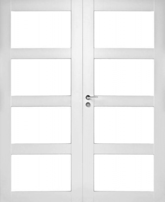Дверь SWEDOOR by Jeld-Wen Trend 308K, двустворчатая