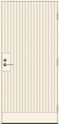 Теплая входная дверь SWEDOOR by Jeld-Wen Function Atlantic Eco, М10x21, Правая