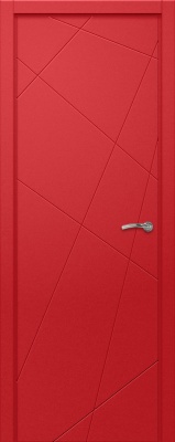 Дверь Капелли Multicolor Ф7A, M7x21, RAL3020 - красный