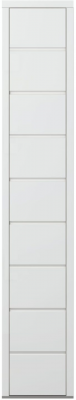 Стационарная боковая створка KASKI VLK2, М4х21, Белый NCS S 0502-Y