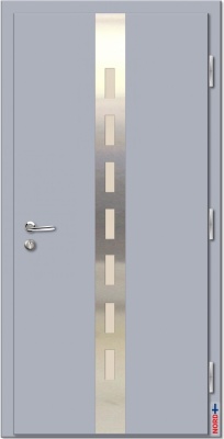 Тёплая входная дверь с терморазрывом НОРД 85 НС-17