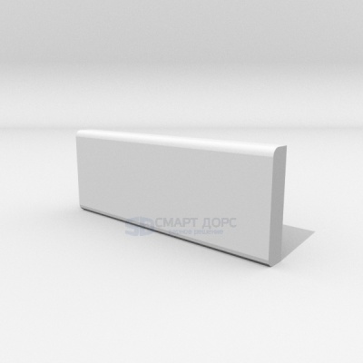 SD Дверной Наличник гладкий белый (NCS 0502-Y) 58*10*2200