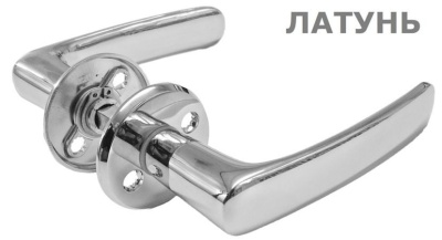 Комплект фурнитуры в хроме для замка ABLOY LC102 (ручка UL27, цилиндр, скобянка)