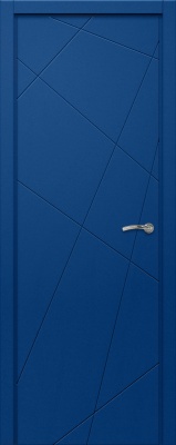 Дверь Капелли Multicolor Ф7A, M7x21, RAL5010 - синий