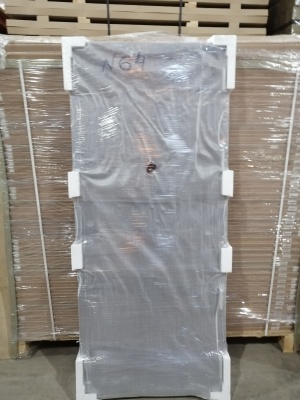 УЦЕНКА (№64) UOL1 Thermo KASKI со стеклом, Коричневая RR32, 9*21, правая, замок ASSA 8765