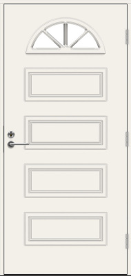 Теплая входная дверь SWEDOOR by Jeld-Wen Classic Handel Eco