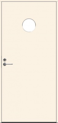 Теплая входная дверь SWEDOOR by Jeld-Wen Character Luna Eco, М10x21, Правая