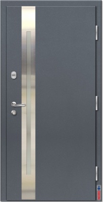 Тёплая входная дверь с терморазрывом НОРД 85 НС-18