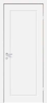 Дверь белая филенчатая Nord Fin Doors 27, Белый NCS S 0502-Y, M10x21, Универсальная