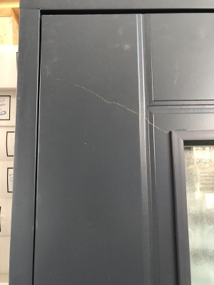 Дверь входная Kaski UOL13 Thermo, тёмно-серая, М10 правая №2