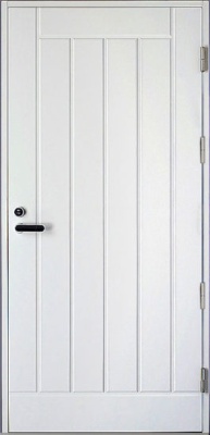 Дверь входная Kaski UO1 Thermo, белая, M10x23, Правая