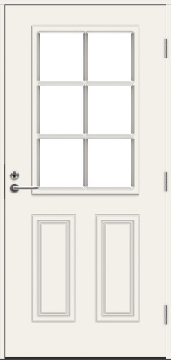 Теплая входная дверь SWEDOOR by Jeld-Wen Classic Monteverdi Eco