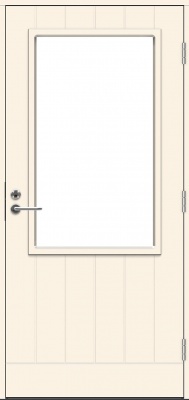 Входная дверь для террас и балконов SWEDOOR by Jeld-Wen Terrace Como Eco, M10x21, Правая