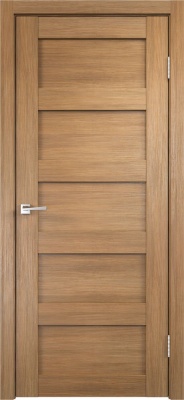 Дверь VellDoris модель Trend 5P, M10x21, Дуб золотой