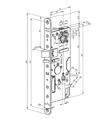 Замок электромеханический Abloy (Аблой) EL595