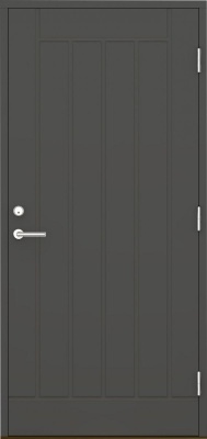 УЦЕНКА (№60) VO2 KASKI глухая, Серая RR23, 10*21, ПРАВАЯ, замок ASSA 8765