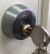 Комплект фурнитуры в матовом хроме для замка ABLOY LC102 (ручка UL27, цилиндр, скобянка)