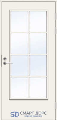 Дверь входная террасная SWEDOOR by Jeld-Wen PO2090 W18 с переплетом