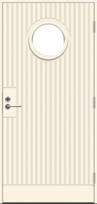 Теплая входная дверь SWEDOOR by Jeld-Wen Function Sargasso Eco, М10x21, Правая