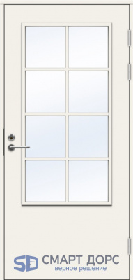 Дверь входная террасная SWEDOOR by Jeld-Wen PO2090 W16 с переплетом