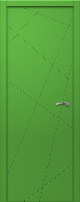 Дверь Капелли Multicolor Ф7A, M7x21, RAL6018 - зелёный