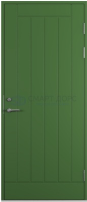 Дверь наружная деревянная ScanDo 01, цвет по выбору