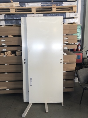 Дверь белая гладкая SWEDOOR by Jeld-Wen Easy 201, М9*21, №18 фотография