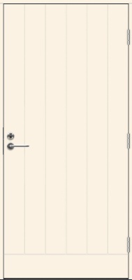 ECO Barents ( F1894 ) входная дверь 10*23 правая, белая  NCS S 0502-Y, замок ASSA 565