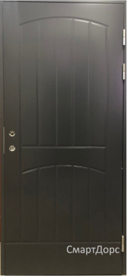 Теплая входная дверь SWEDOOR by Jeld-Wen Function F2000, темно-серая (цвет RR23)