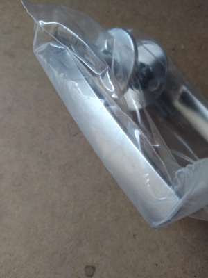 Ручка нажимная Abloy (Аблой) Polarita 16/001 Zn/Hcr 40  фотография