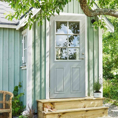 Теплая входная дверь SWEDOOR by Jeld-Wen Classic Monteverdi Eco фотография