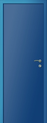 Дверь Капелли Multicolor ДГ, RAL5010 - синий