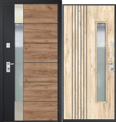 Тёплая входная дверь с терморазрывом NORD Alaska V2.0