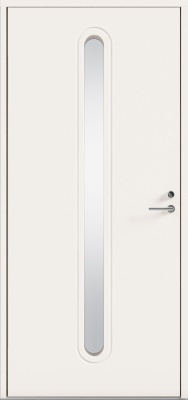 Дверь входная Kaski Future Tauri Thermo, Белый NCS S 0502-Y, 10*21, левое