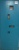 Теплая входная дверь SWEDOOR by Jeld-Wen Character Pulse, голубая, размер 9*23, левая