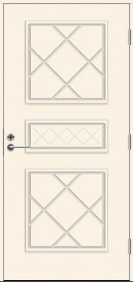 Теплая входная дверь SWEDOOR by Jeld-Wen Classic Sousa Eco, M10x21, Правая
