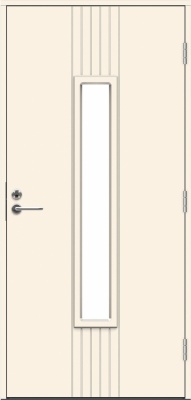 Теплая входная дверь SWEDOOR by Jeld-Wen Function Azov Eco, М10x21, Правая